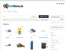 Tablet Screenshot of fischfilieren.de